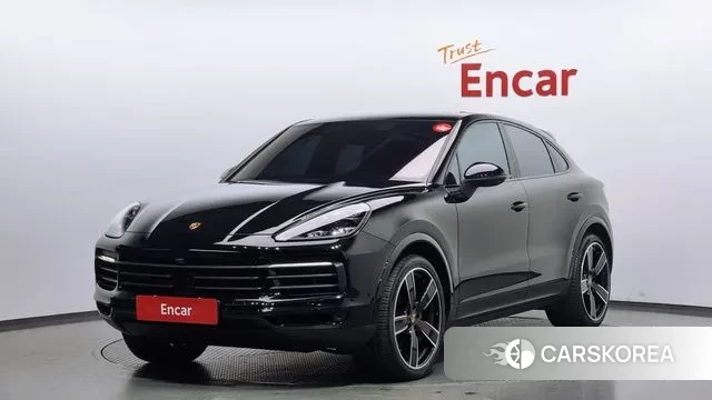 Porsche Cayenne (PO536) 2022 Черный из Кореи