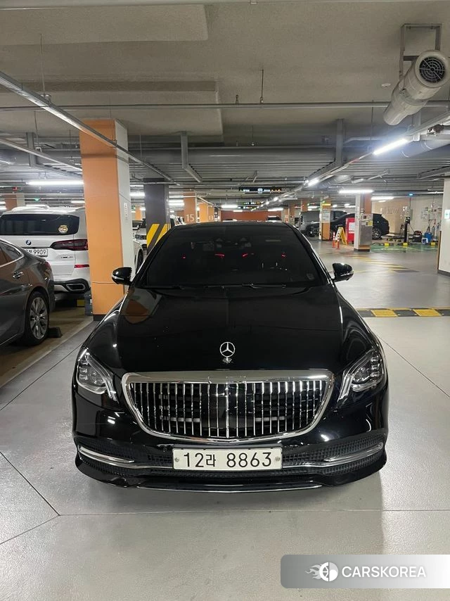 Mercedes-Benz S-Class W222 2019 Черный из Кореи