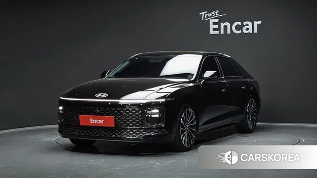 Hyundai Grandeur (GN7) 2023 Черный из Кореи