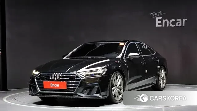 Audi A7 (4K) 2020 Черный из Кореи