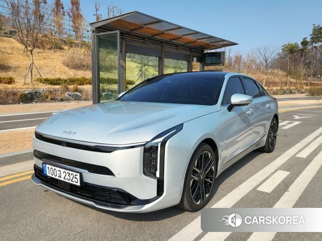 Kia The New K8 Hybrid 2024 Серебряный из Кореи