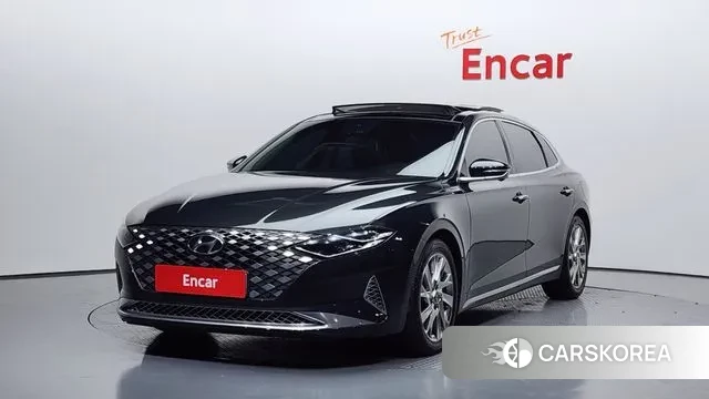 Hyundai The New Grandeur IG Hybrid 2020 Серый из Кореи