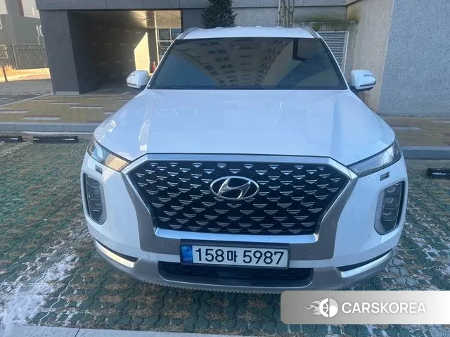 Hyundai Palisade 2021 Белый из Кореи