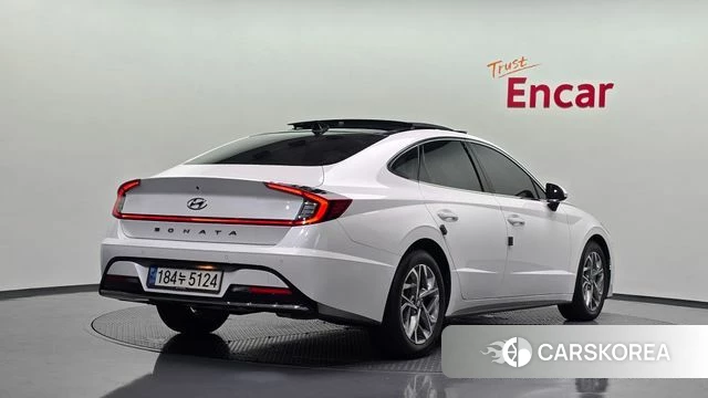 Hyundai Sonata (DN8) 2019 Белый из Кореи