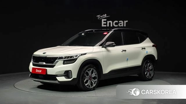 Kia Seltos 2021 Белый из Кореи