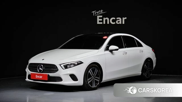 Mercedes-Benz A-Class W177 2021 Белый из Кореи