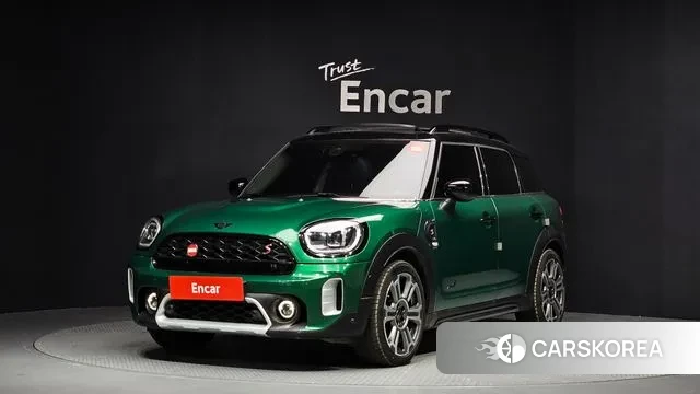 Mini Cooper S Countryman 2023 Зеленый из Кореи