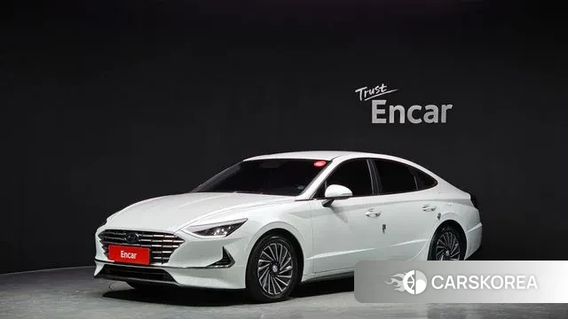 Hyundai Sonata Hybrid (DN8) 2020 Белый из Кореи
