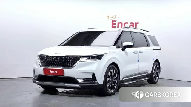 Kia Carnival 4th generation 2021 Белый из Кореи