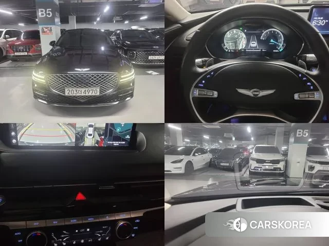 Genesis G80 (RG3) 2021 Черный из Кореи