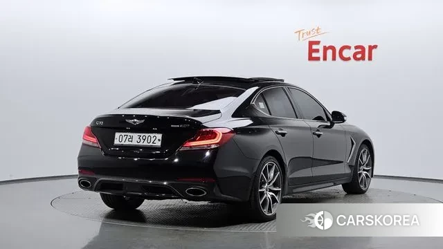 Genesis G70 2018 Черный из Кореи