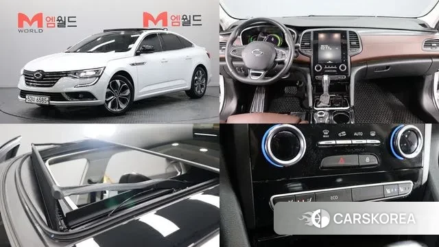 Renault Korea (Samsung) SM6 2018 Белый из Кореи
