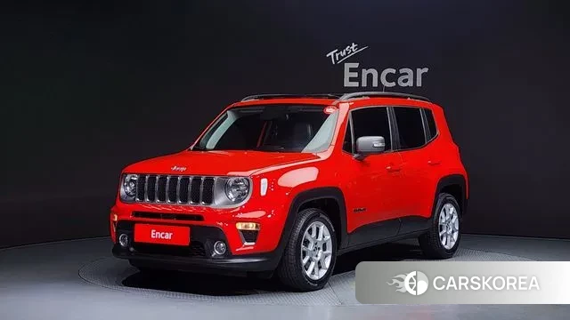 Jeep Renegade 2021 Красный из Кореи