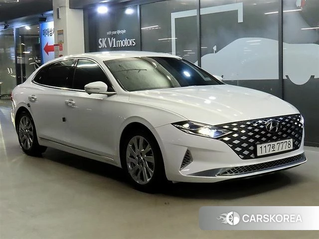 Hyundai The New Grandeur IG Hybrid 2020 Белый из Кореи