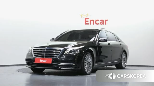 Mercedes-Benz S-Class W222 2018 Черный из Кореи