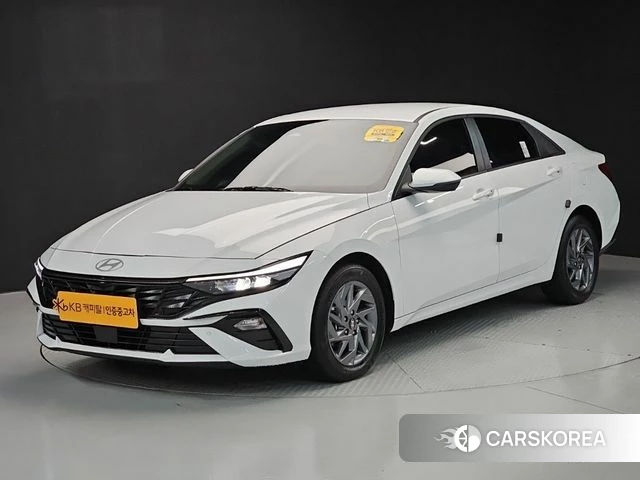 Hyundai The New Avante Hybrid (CN7) 2025 Белый из Кореи