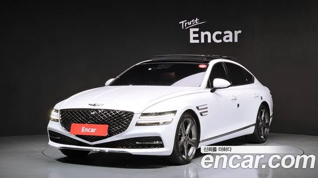 Genesis G80 (RG3) 2021 Белый из Кореи