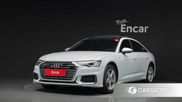 Audi A6 (C8) 2020 Белый из Кореи