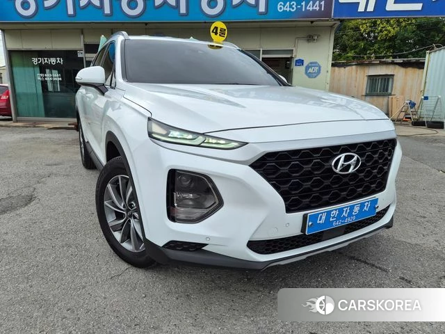 Hyundai Santa Fe TM 2018 Белый из Кореи