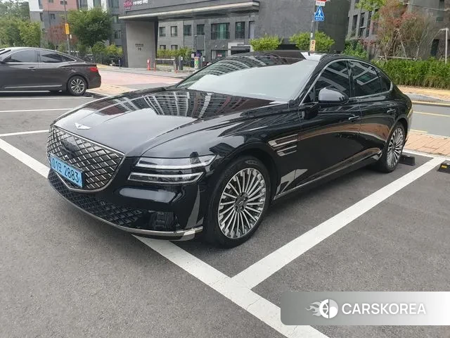 Genesis Electrified G80 (RG3) 2021 Черный из Кореи