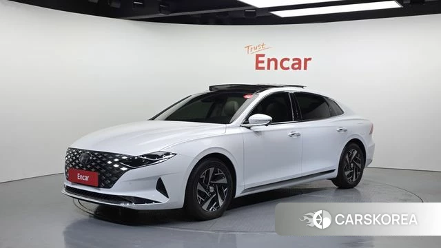 Hyundai The New Grandeur IG Hybrid 2022 Белый из Кореи
