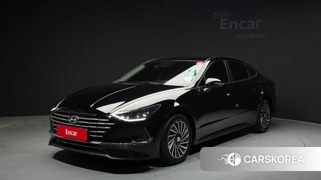 Hyundai Sonata Hybrid (DN8) 2023 Черный из Кореи