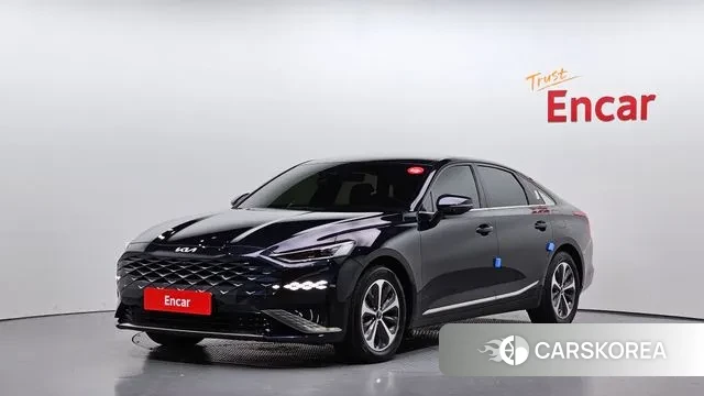 Kia K8 Hybrid 2021 Синий из Кореи