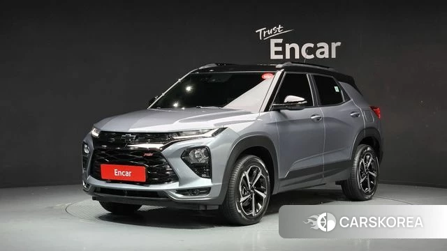 Chevrolet (GM Daewoo) Trailblazer 2021 Серый из Кореи