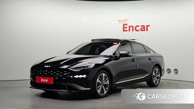 Kia K8 2021 Черный из Кореи