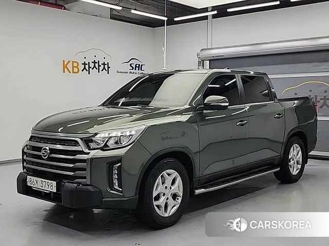 Ssangyong The New Rexton Sport 2021 Зеленый из Кореи