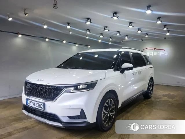 Kia Carnival 4th generation 2022 Белый из Кореи