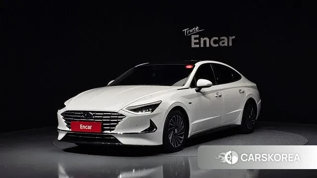 Hyundai Sonata Hybrid (DN8) 2019 Белый из Кореи