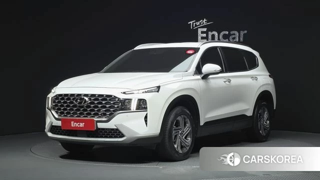 Hyundai The New Santa Fe 2023 Белый из Кореи