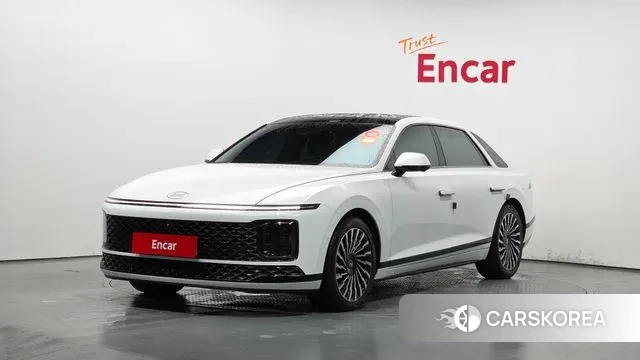 Hyundai Grandeur Hybrid (GN7) 2023 Белый из Кореи