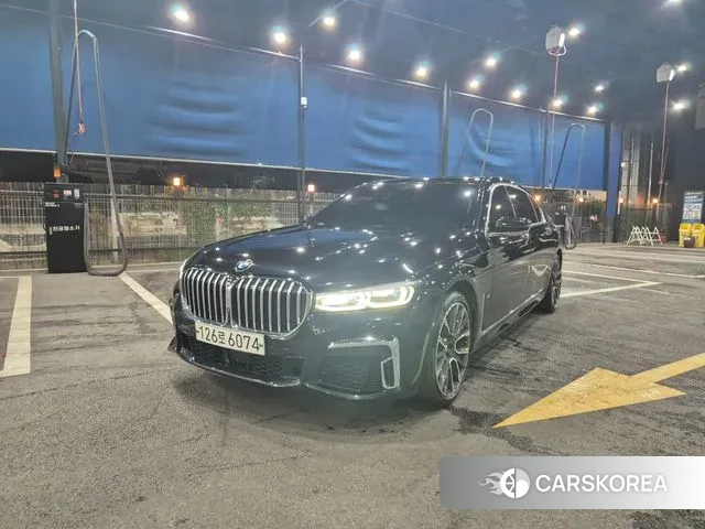 BMW 7 Series (G11) 2019 Черный из Кореи