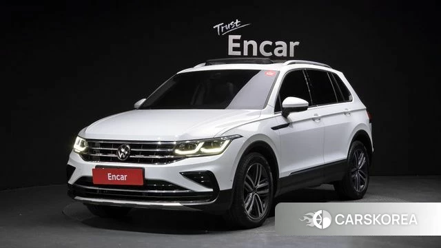 Volkswagen Tiguan second Generation 2023 Белый из Кореи