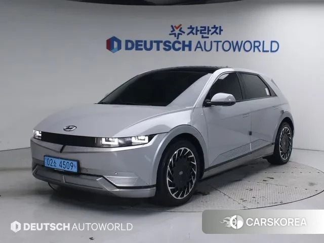 Hyundai Ionic 5 2021 Серебристо-серый из Кореи