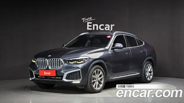 BMW X6 (G06) 2020 Серый из Кореи