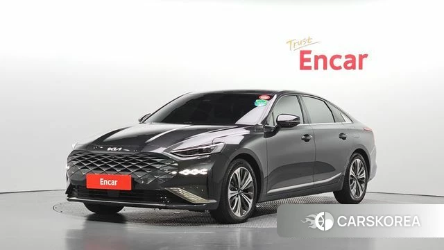Kia K8 Hybrid 2022 Серебристо-серый из Кореи