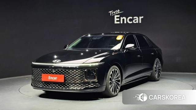 Hyundai Grandeur Hybrid (GN7) 2023 Черный из Кореи