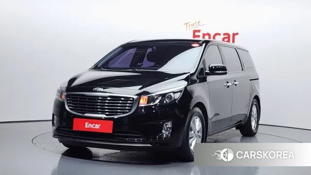 Kia All New Carnival 2018 Черный из Кореи