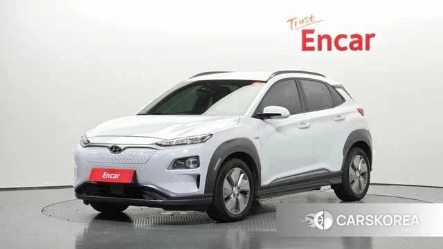 Hyundai Kona Electric 2020 Белый из Кореи