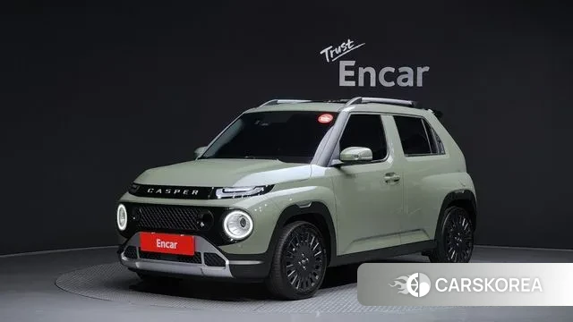 Hyundai Casper 2021 Темно-зеленый из Кореи