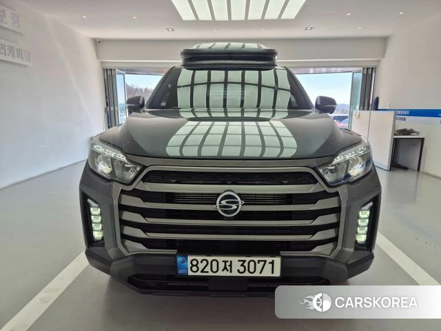 Ssangyong The New Rexton Sport 2022 Серый из Кореи