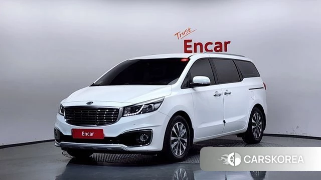 Kia All New Carnival 2018 Белый из Кореи