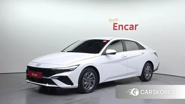 Hyundai The New Avante (CN7) 2024 Белый из Кореи