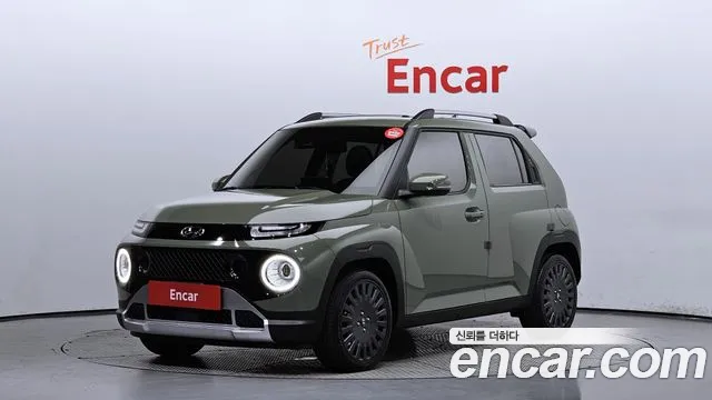 Hyundai Casper 2022 Светло-зеленый из Кореи