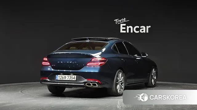 Genesis The New G70 2022 Синий из Кореи