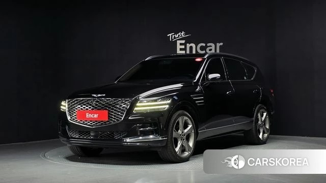 Genesis GV80 2021 Черный из Кореи