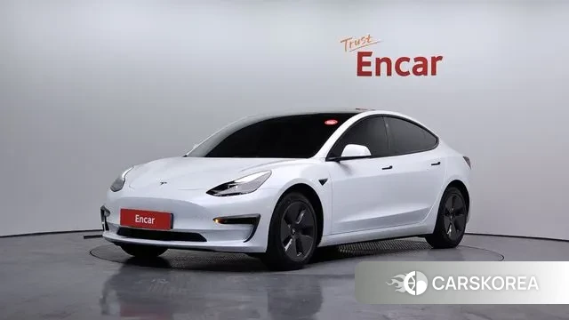Tesla Model 3 2022 Белый из Кореи